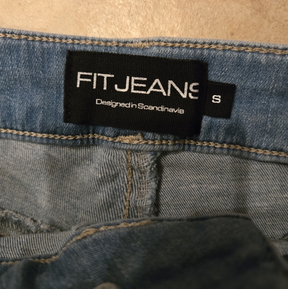 Fit jeans Super Ripped High Waisted Skinny Stretch Denim NWT S - Picture 6 of 14